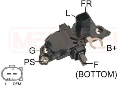 Obrázok produktu pre ERA 215231 Regulátor alternátora 14,5 V pre VW PASSAT Variant (3B6) Generátor