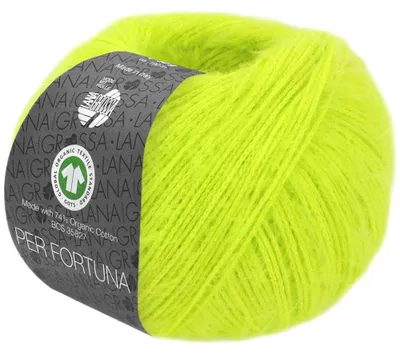 Produktbild von Lana Grossa - Per Fortuna GOTS 0045 frühlingsgrün