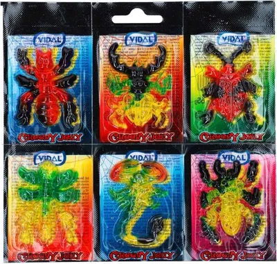 Produktbild von Vidal Creepy Jelly 6x11g