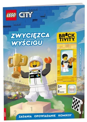 Zdjęcie produktu dla Kniha LEGO City Vítěz závodu + minifig