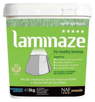 Obrázek produktu pro Naf Equine Laminaze granule 3 kg Doplňkové krmivo Průhledné  Průhledné Jedna velikost