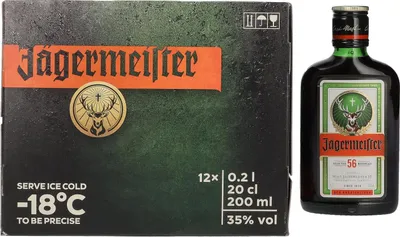 Image de Jägermeister 35% Vol. 12x0,2l