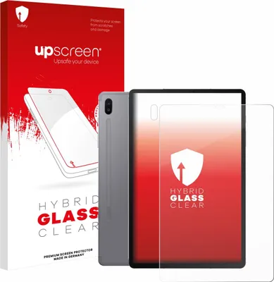 Produktbild von upscreen Schutzglas für Samsung Galaxy Tab S6 2020 (Display+Kamera) Schutzfolie Panzer Folie Glas Display Schutz klar