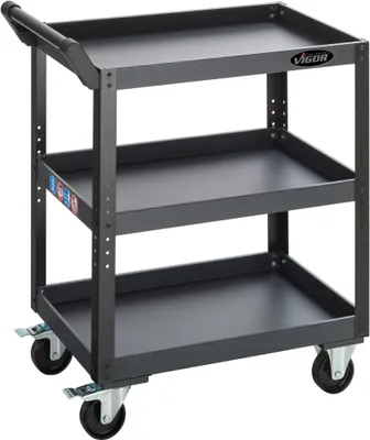 Produktbild von VIGOR Servicewagen V4758 L x B x H: 763 mm x 443 mm x 843 mm