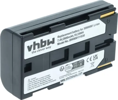 Produktbild von vhbw Akku kompatibel mit Canon V-500, V-420, V-520, V-50Hi, V-60Hi, V-72, V-65Hi, V-75Hi Kamera (2600 mAh, 7,2 V, Li-Ion)