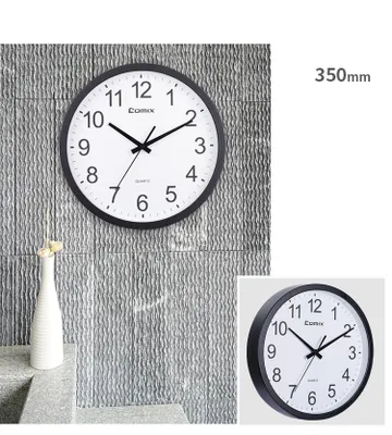 Obrázek produktu pro Nástěnné hodiny φ352 mm L821 Černá