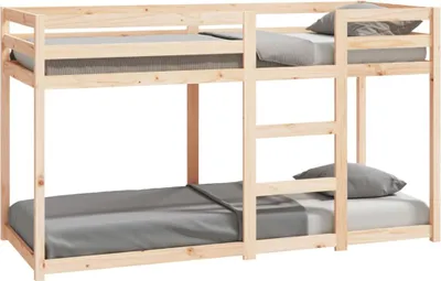 Obrázek produktu pro vidaXL Patrová postel 75x190 cm Borovice masiv