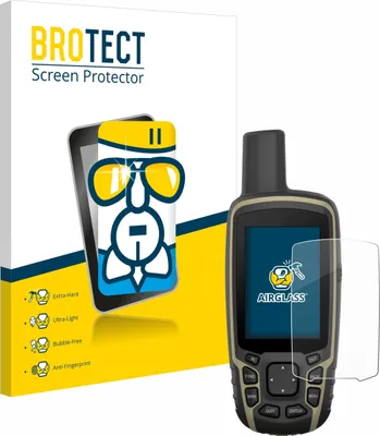 Produktbild von BROTECT Schutzglas für Garmin GPSMAP 65 Schutzfolie Panzer Folie Glas Display Schutz klar