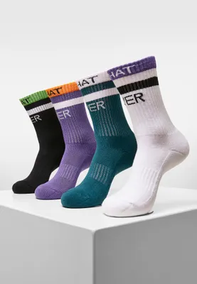 Obrázek produktu pro Ponožky Urban Classics Whatever Socks 4-Pack multicolor - 35–38