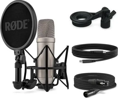 Produktbild von Rode NT1 5th Generation XLR USB Mikrofon mit Halterung