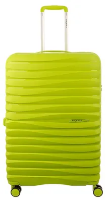 Produktbild von Franky PP18 Trolley Hartschalenkoffer Spinner Gr. L inkl. Dehnfalte lime green