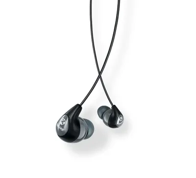 Produktbild von Shure SE112-GR Kopfhörer Kabelgebunden In-Ear Anrufe/Musik Schwarz, Grau