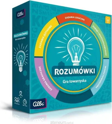 Zdjęcie produktu dla Rozumówki: Gra Planszowa ALBI