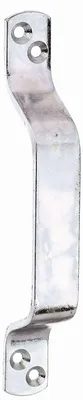 Produktbild von Alberts 417895 Torgriff | galvanisch verzinkt, dickschichtpassiviert | 168 x 20 mm | 3er Set