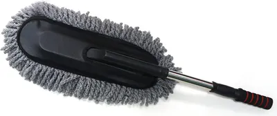 Zdjęcie produktu dla Szczotka do kurzu do samochodu, ergonomiczna, wielofunkcyjna, zdejmowana, składana, trwała, mop do czyszczenia