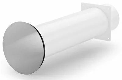 Immagine prodotto di Naber Compair flow Star 125 condotta a parete bianco/acciaio inox attacco rotondo4033042