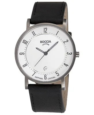 Obrázek produktu pro Boccia 3533-03 Pánské titanové 37mm hodinky 5ATM