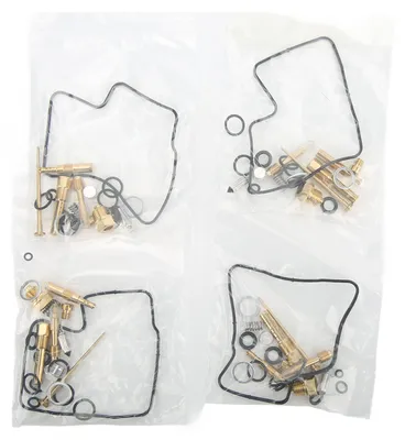 Obrázek produktu pro 4 sady náhradních dílů pro opravu karburátorů motocyklů, kompatibilní s modely VF700C, VF700S, VFR750, VFR750F