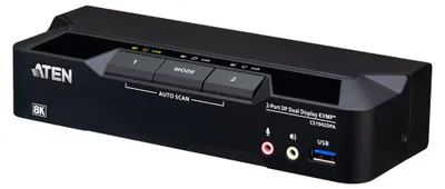 Image de Commutateur KVMP ATEN CS1942DPA double sortie, double affichage, DisplayPort, USB 3.0, 8K