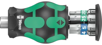 Image de Wera Magasin de porte-embouts K K Stubby Magasin 6 pièces. TORX / 6 pans - 5008875001