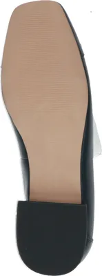 Produktbild von Caprice Damen Ballerina Leder Schleife Karreé kleiner Blockabsatz 9-22104-42, Größe:37 EU, Farbe:Blau