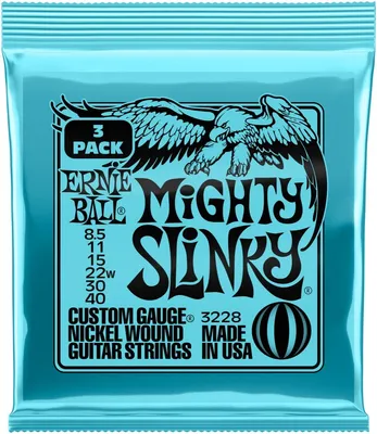 Immagine prodotto di Ernie Ball P03228, chitarra, nichel, per chitarra elettrica, confezione da 6