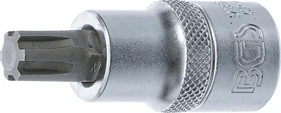 Produktbild von BGS technic Bit Socket, Chrom-Vanadium-Stahl, 90 mm, 55 mm, 90 g