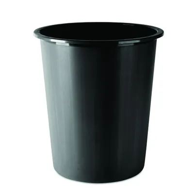 Obrázok produktu pre PVC odpadkový kôš plný 14 l. čierny