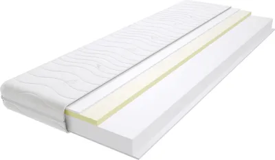Produktbild von Schaumstoff Matratze 190x220 cm Doppelmatratze, H2 & H3 Komfortschaummatratze 13 cm Hoch Visco Memory mit Klimafaser, Hypoallergen, HR-Schaum, Wendematratze, Gesteppter & Abnehmbarer Bezug Flavio