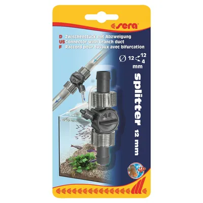 Produktbild von sera Zwischenstück mit Abzweigung für Ø 12/12/4 mm