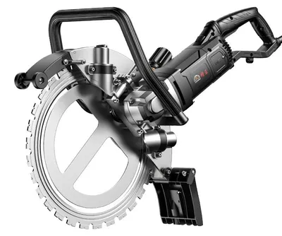 Produktbild von Elektrische Beton-Ringsäge - Wandsäge Trennsäge - 4500W - 29 cm Scheibe - 29 cm Schnitttiefe - 2700 U/min - 220V EU-Stecker