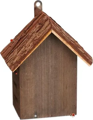 Immagine prodotto di Casetta per coccinelle in legno marrone