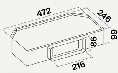 Produktbild von Falmec Motor Slim KACL.782#49F