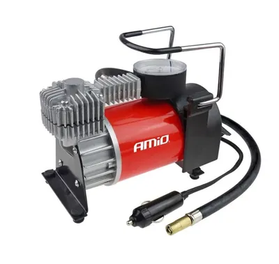 Produktbild von AMiO Acomp-03 Luftkompressor für Zigarettenanzünder tragbar 12V 150PSI 10bar 01135