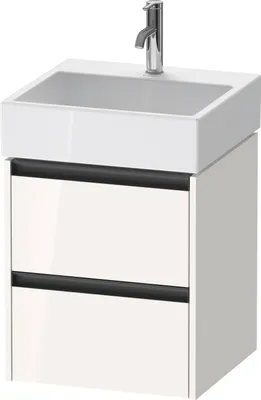 Produktbild von Duravit Ketho.2 Wastafelonderkast 48,4x46x54,9 cm Hoogglans Wit