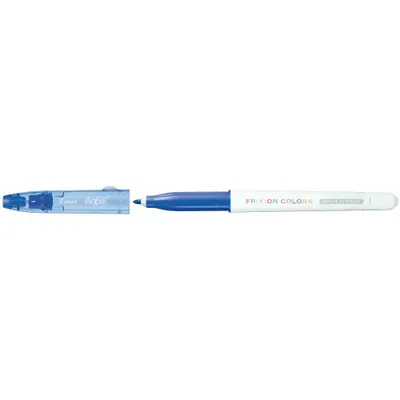 Produktbild von Pilot FriXion, Medium, Blau, Rundspitze, 2,5 mm, 0,63 mm, Blau, Weiß