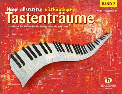 Obrázek produktu pro Meine allerersten vierhändigen Tastenträume 2: 19 Klavierstücke für den Anfangsunterricht am Klavier