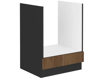 Produktbild von Herdschrank TOVA – 60 cm, Okapi-Walnuss / Schwarz