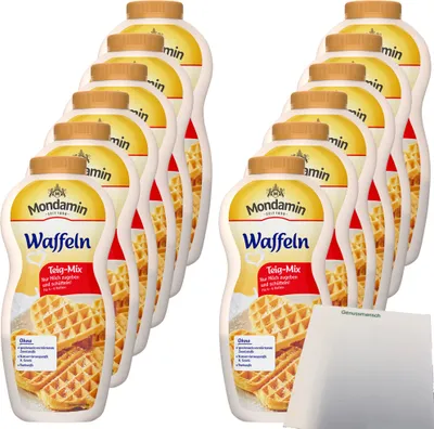 Produktbild von Mondamin Shaker Waffeln VPE (12x220g Karton) + usy Block
