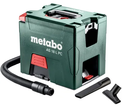 Image de Aspirateur AS 18 L PC METABO sans batterie ni chargeur - 602021850