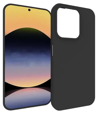 Image de Pour Xiaomi Redmi 15C 5G / 4G Silicone TPU Protection Housse Flexible Mince Noir