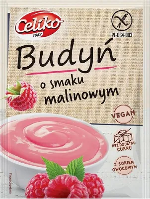 Produktbild von Celiko Himbeerpudding 40 g
