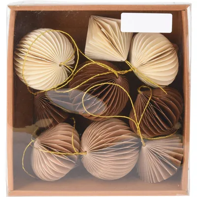 Image de Décorations de Noël en papier, Ø 6 cm