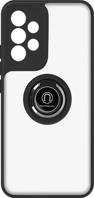 Image de Avizar, coque hybride avec support à anneau pour Samsung Galaxy A33 5G, noire
