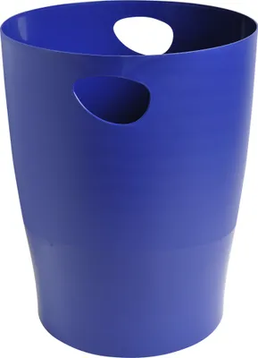 Image de Exacompta 8x Corbeille-à-papier Ecobin Forever Bleu nuit 453104D