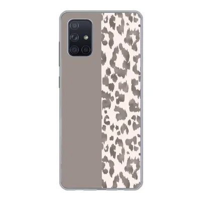 Produktbild von MuchoWow® Handyhülle Schutzhülle Hülle für Samsung Galaxy A51 Mantel - Tiere - Design Silikon Softcase Handy Hülle - Schutzabdeckung