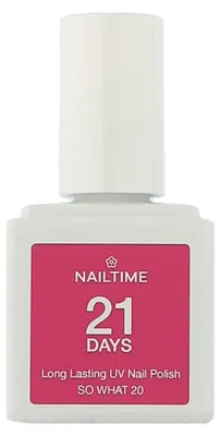 Imagen del producto de Nailtime, esmalte de uñas UV de larga duración (21 días), color "So What", 8 ml