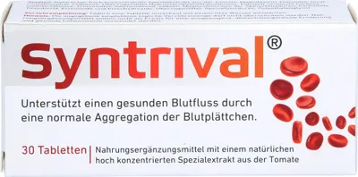 Zdjęcie produktu dla Syntrival tabletki wspomagające prawidłowy przepływ krwi, 30 tabletek