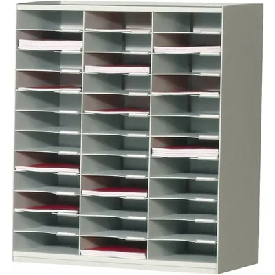 Produktbild von PAPERFLOW Sortierstation lichtgrau mit 36 Fächer