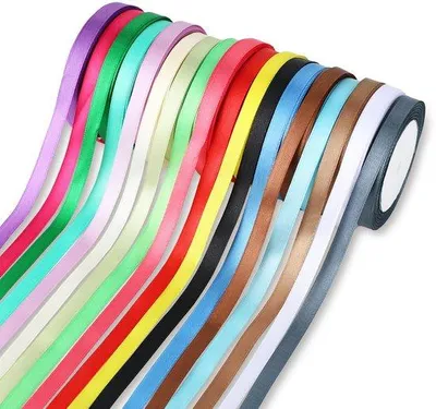 Obrázek produktu pro Saténové pásky – 10 mm x 20 m, 18 barev